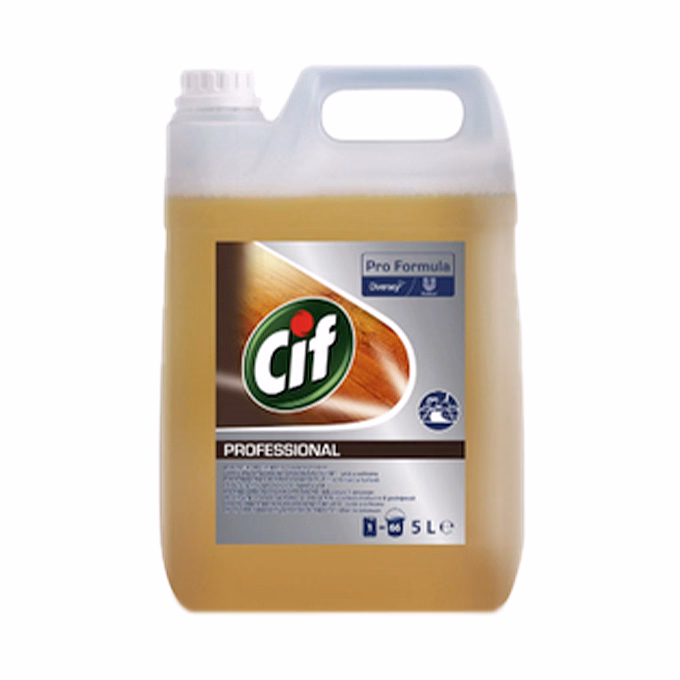 Parkettaápoló CIF Professional Wood Floor 5L