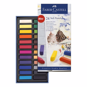 Pasztellkréta FABER-CASTELL Creative Studio mini 24 darabos