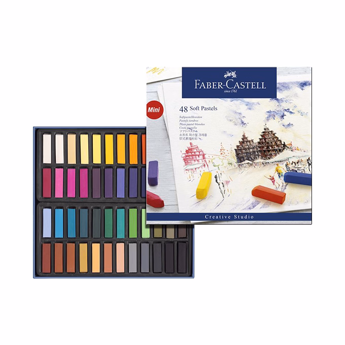 Pasztellkréta FABER-CASTELL Creative Studio mini 48 darabos