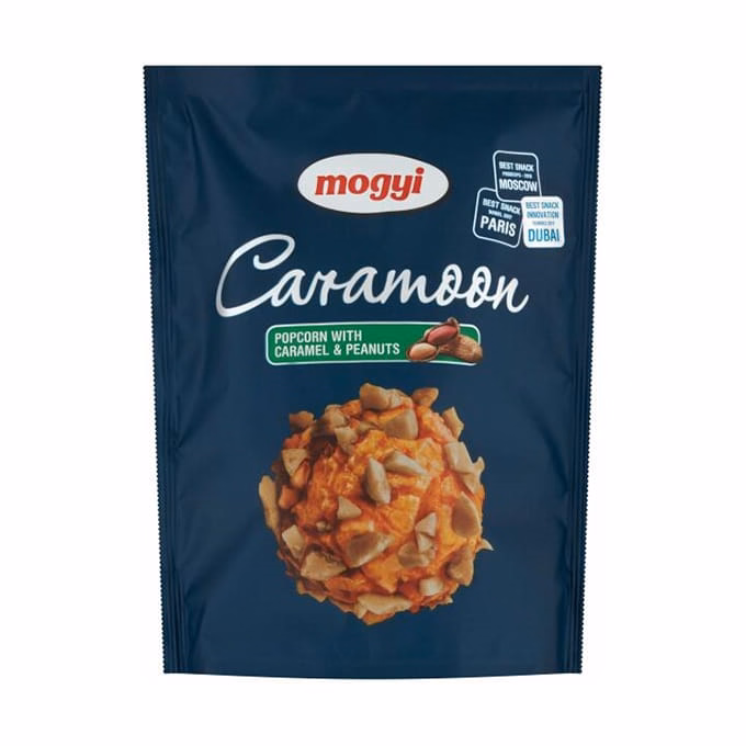 Pattogtatott kukorica MOGYI Caramoon vajkaramellás-földimogyorós 70 g