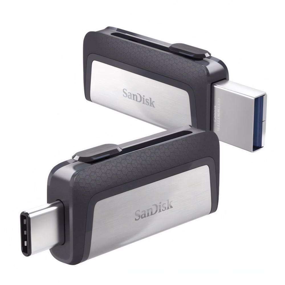 Pendrive SANDISK Cruzer Ultra Dual USB 3.1 + USB Type-C 256 GB
