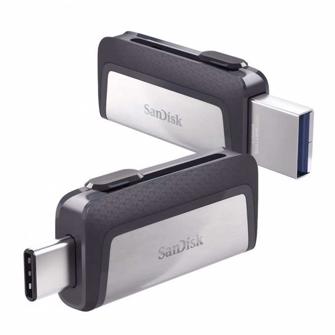 Pendrive SANDISK Cruzer Ultra Dual USB 3.1 + USB Type-C 256 GB