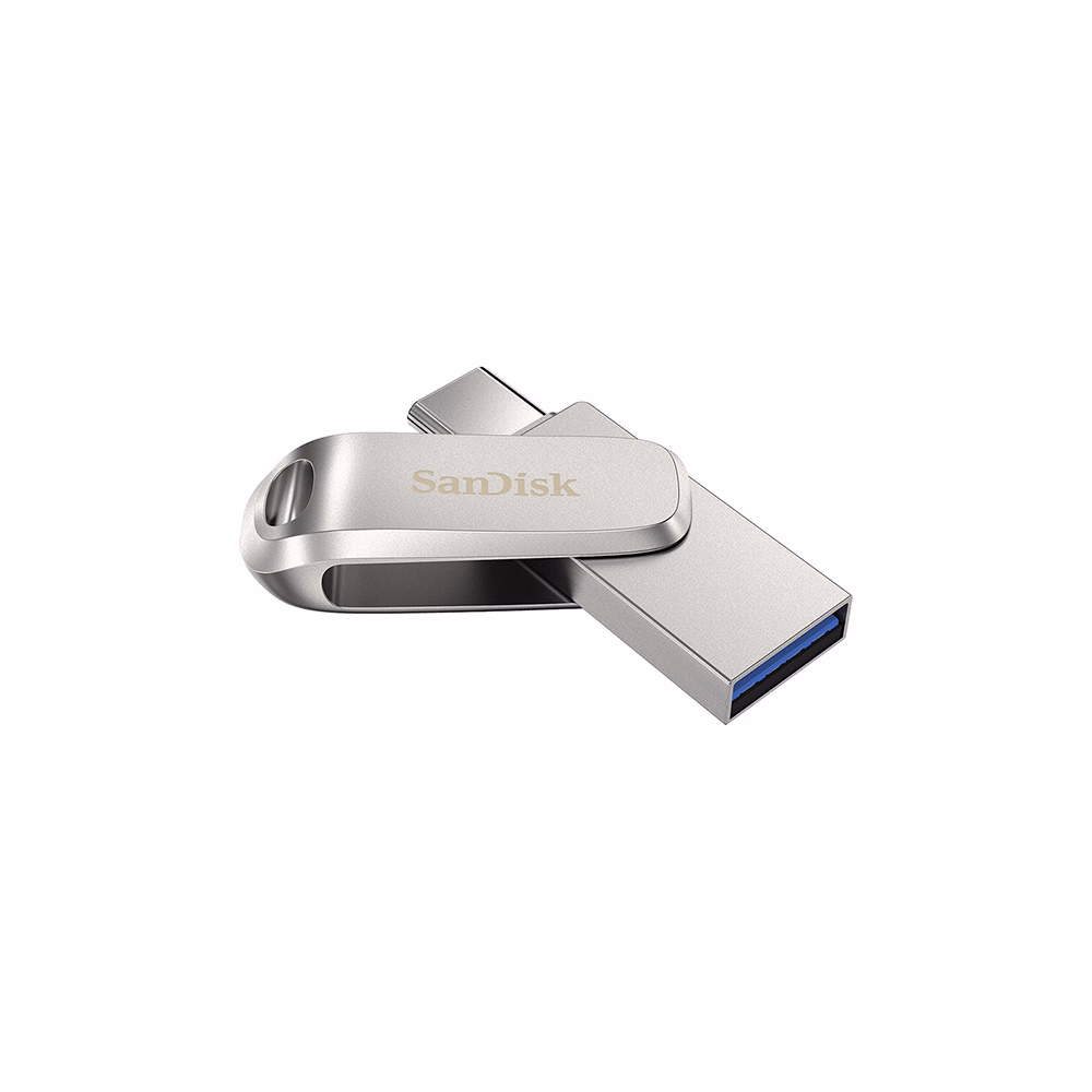 Pendrive SANDISK Ultra Dual Drive Luxe USB 3.1 + USB Type-C 128 GB