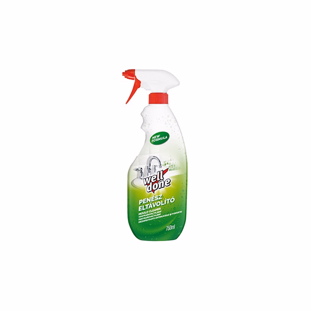 Penész eltávolító WELL DONE szórófejes 750 ml