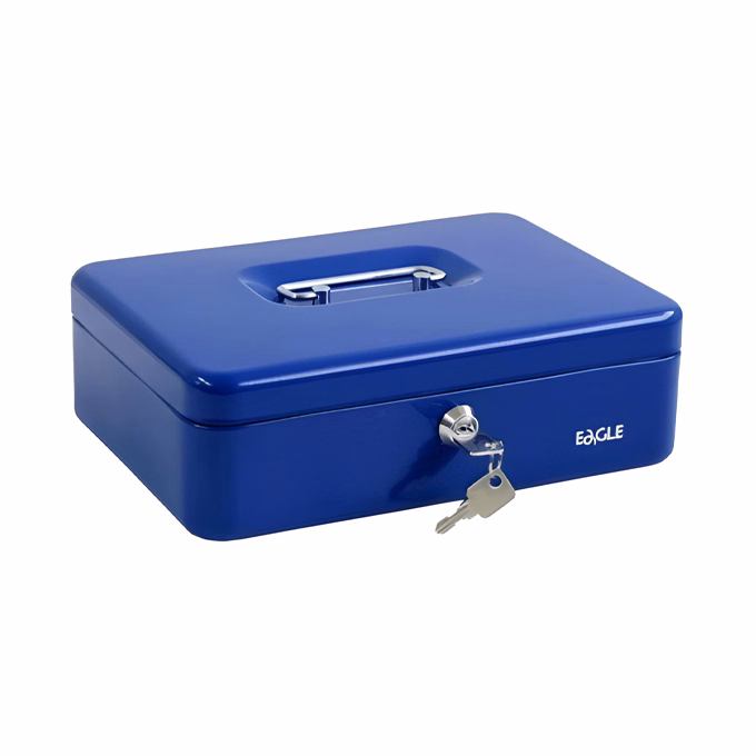 Pénzkazetta EAGLE 8878L érmetartós kék