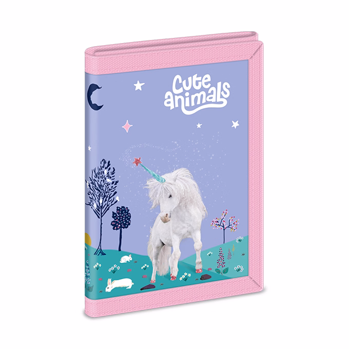 Pénztárca ARS UNA Cute Animals-Unicorn