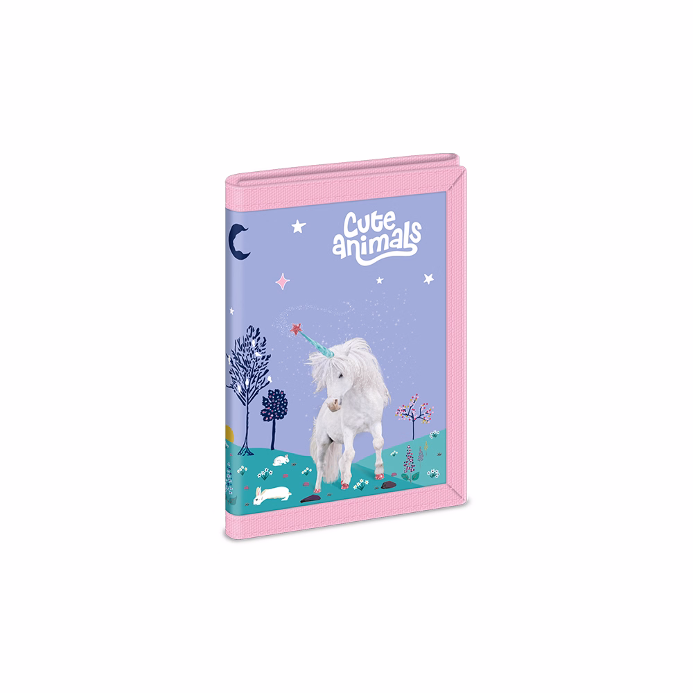 Pénztárca ARS UNA Cute Animals-Unicorn