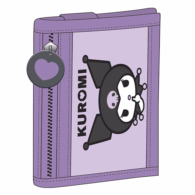 Pénztárca Kuromi lila