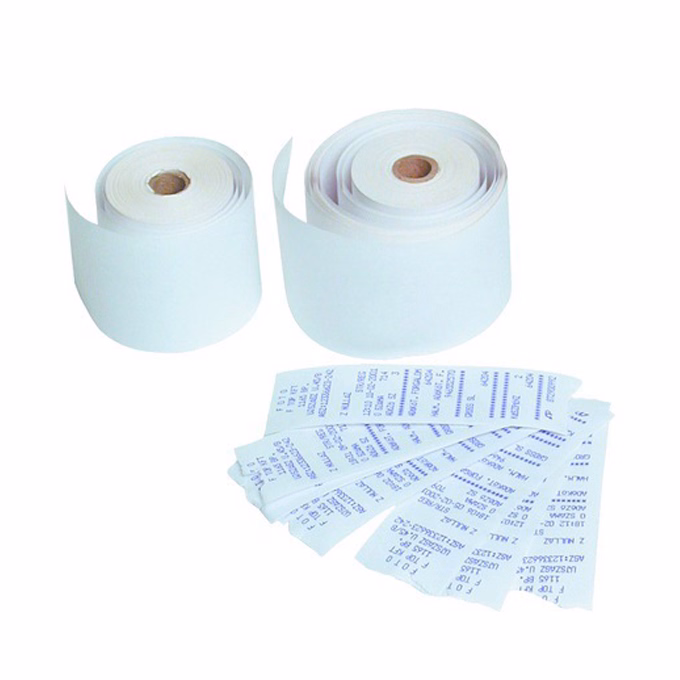 Pénztárgépszalag FORTUNA 57,5x55 12mm 1 példány 100 tekercs/doboz