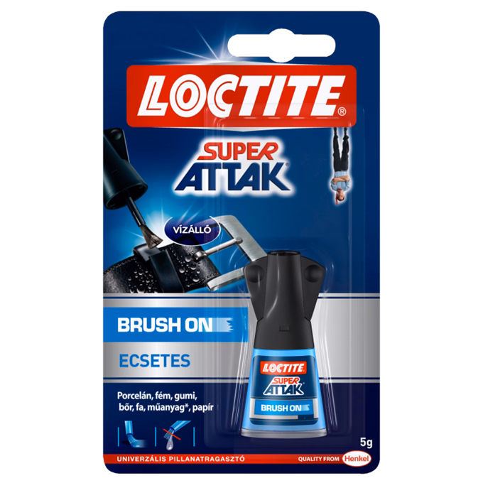 Pillanatragasztó HENKEL  Loctite Super Bond 5g ecsetes