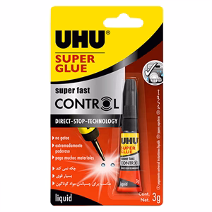 Pillanatragasztó UHU Control 3 g