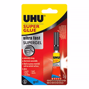 Pillanatragasztó UHU Super Glue Jumbo 3 g