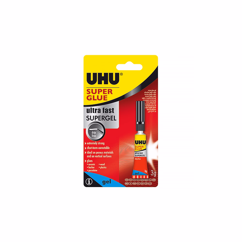 Pillanatragasztó UHU Super Glue Jumbo 3 g