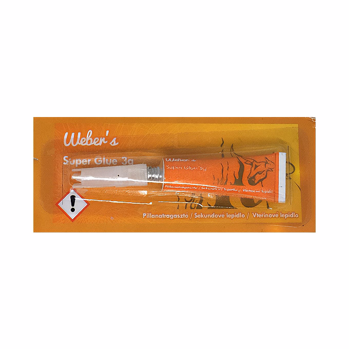 Pillanatragasztó WEBER`S Glue 3 g