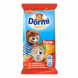 Piskóta GYŐRI ÉDES Dörmi epres 30 g