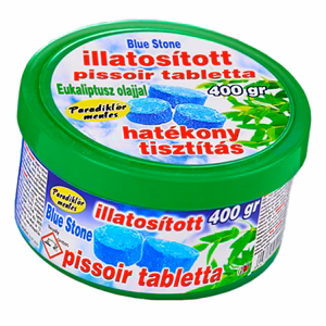 Piszoár tabletta illatosított Blue Stone 400 g