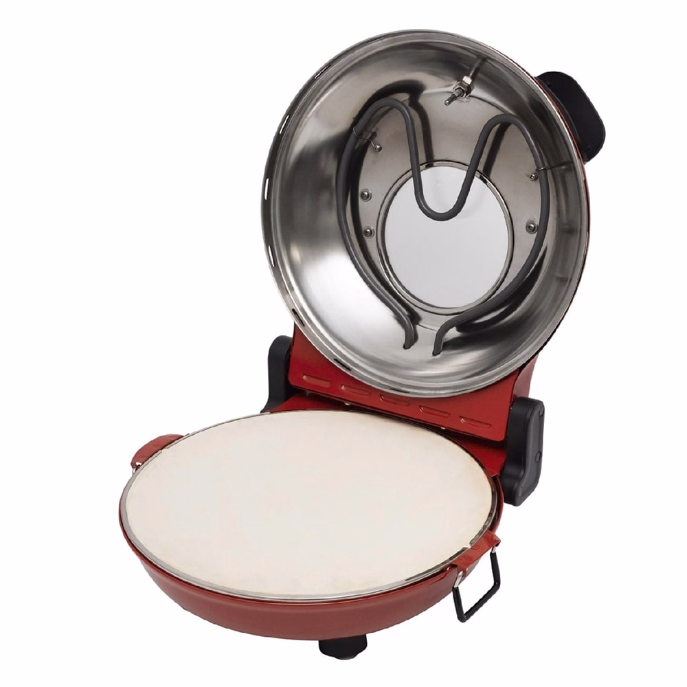 Pizzasütő HOME HGPZ30 31,5 cm átmérő 430 °C 1200W piros
