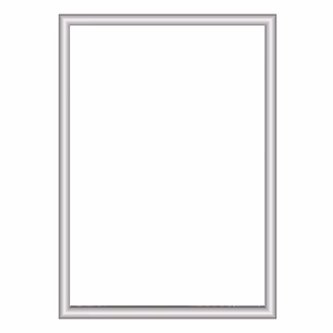 Plakátkeret A/2 szögletes