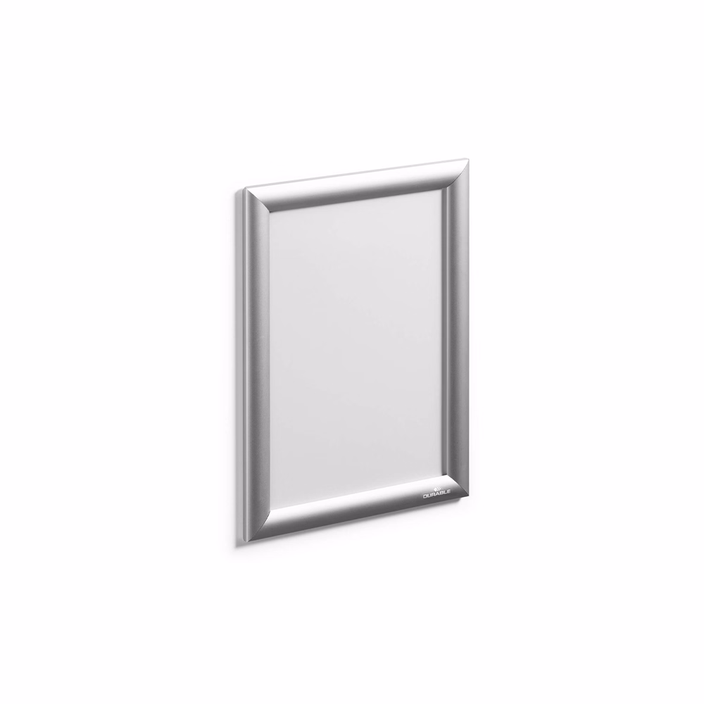 Plakátkeret DURABLE A/4 fali alumínium ezüst