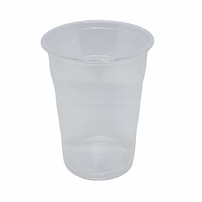 Pohár eldobható műanyag 4 dl víztiszta PP  50 darabos