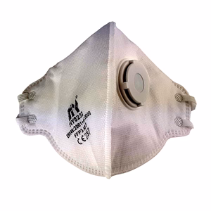 Porálarc szelepes FFP3 NR D HY8232 fehér 1 darabos Porálarc szelepes FFP3 NR D HY8232 fehér 1 darabos