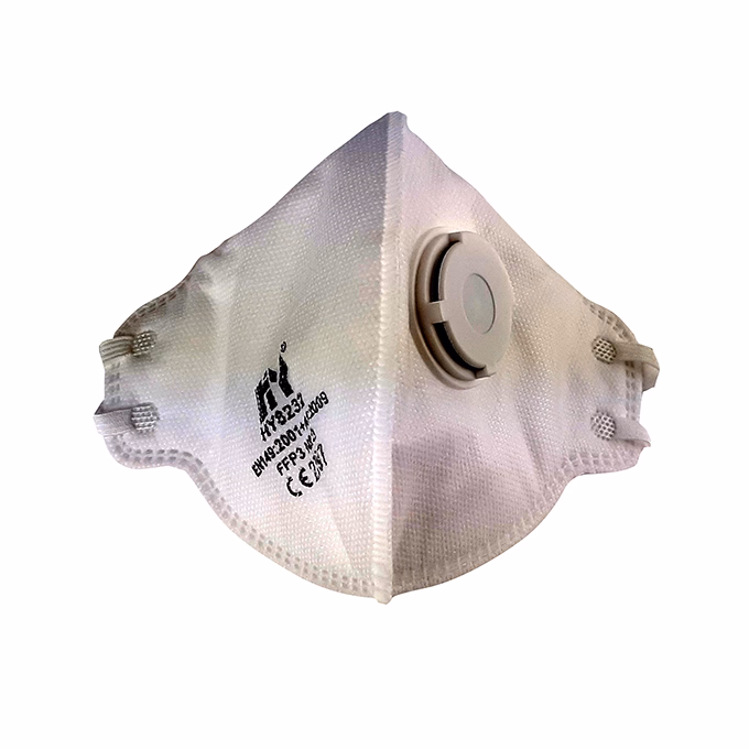 Porálarc szelepes FFP3 NR D HY8232 fehér 1 darabos Porálarc szelepes FFP3 NR D HY8232 fehér 1 darabos