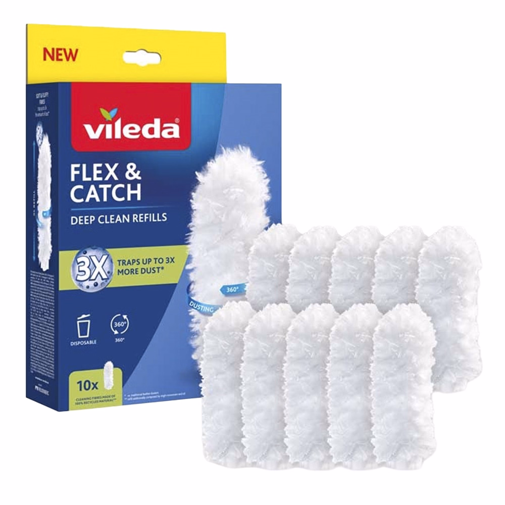 Portalanító készlet utántöltő VILEDA Flex&Catch 10 darabos