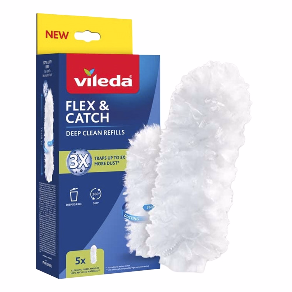 Portalanító készlet utántöltő VILEDA Flex&Catch 5 darabos