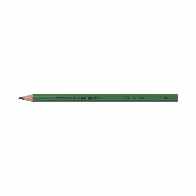 Postairón KOH-I-NOOR 3424 hatszögletű zöld