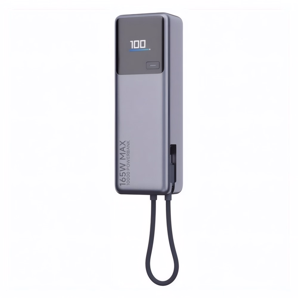 Powerbank XIAOMI 165W QC 10000mAh sötétszürke