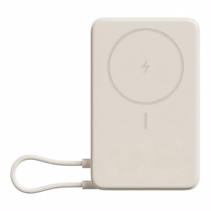 Powerbank XIAOMI 33W QC mágneses 10000mAh bézs