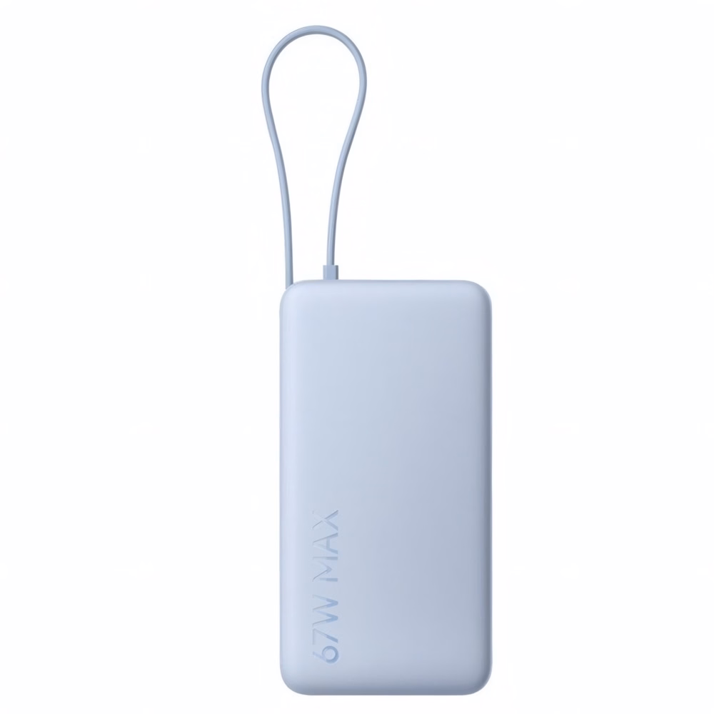 Powerbank XIAOMI 67W QC 20000mAh világoskék
