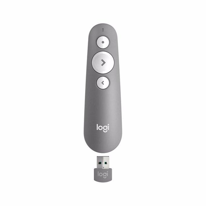Presenter LOGITECH R500 Bluetooth lézermutatós szürke
