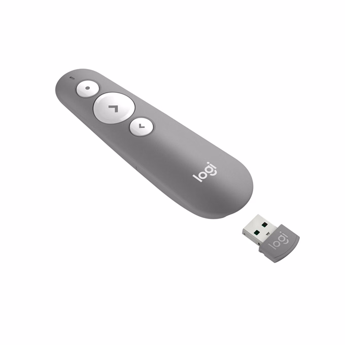 Presenter LOGITECH R500 Bluetooth lézermutatós szürke