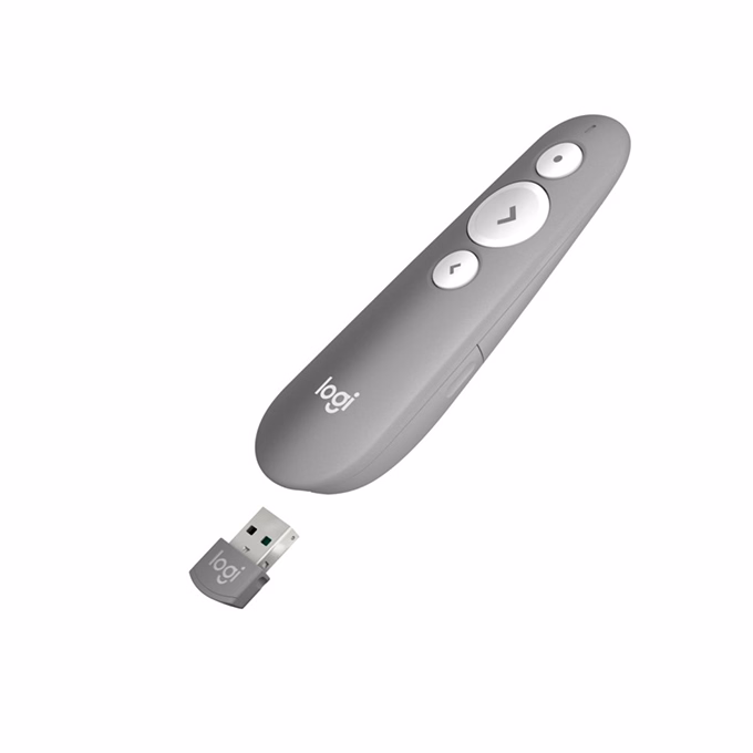 Presenter LOGITECH R500 Bluetooth lézermutatós szürke