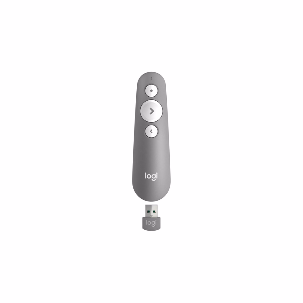Presenter LOGITECH R500 Bluetooth lézermutatós szürke