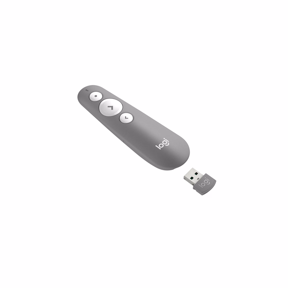 Presenter LOGITECH R500 Bluetooth lézermutatós szürke
