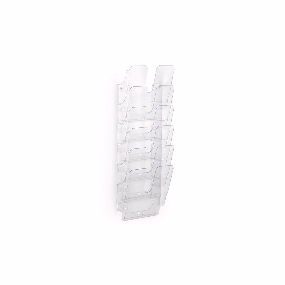 Prospektustartó DURABLE Flexiplus A/4 álló fali 6 részes átlátszó