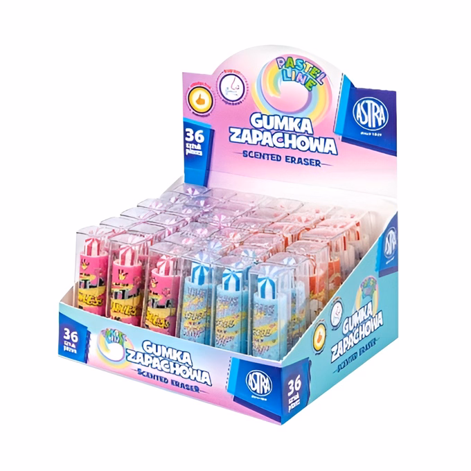 Radír ASTRA FUN rúzs forma illatosított