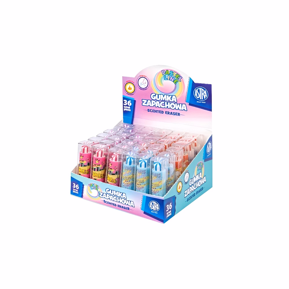 Radír ASTRA FUN rúzs forma illatosított