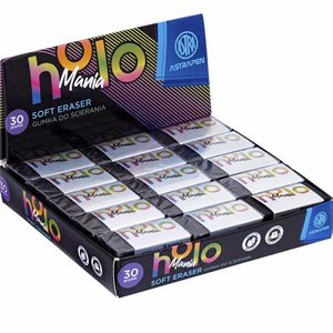 Radír ASTRA Holomania black and white