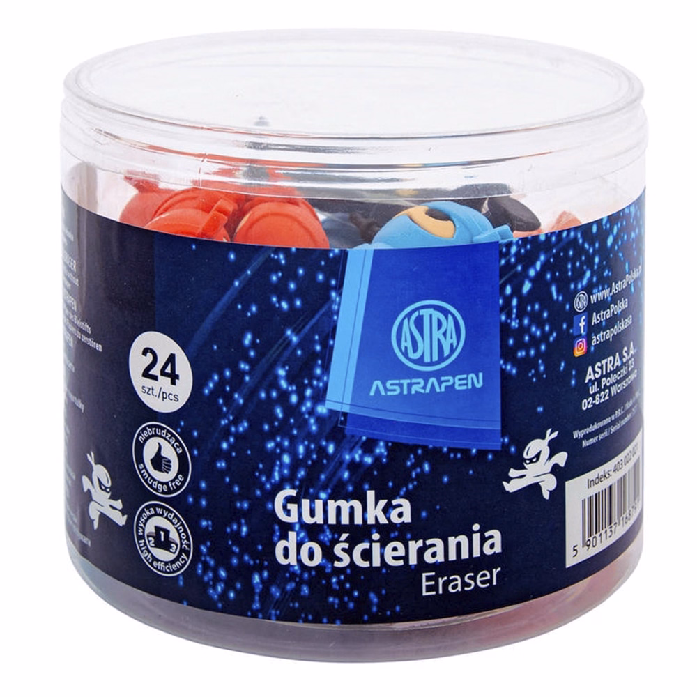 Radír ASTRA Ninja