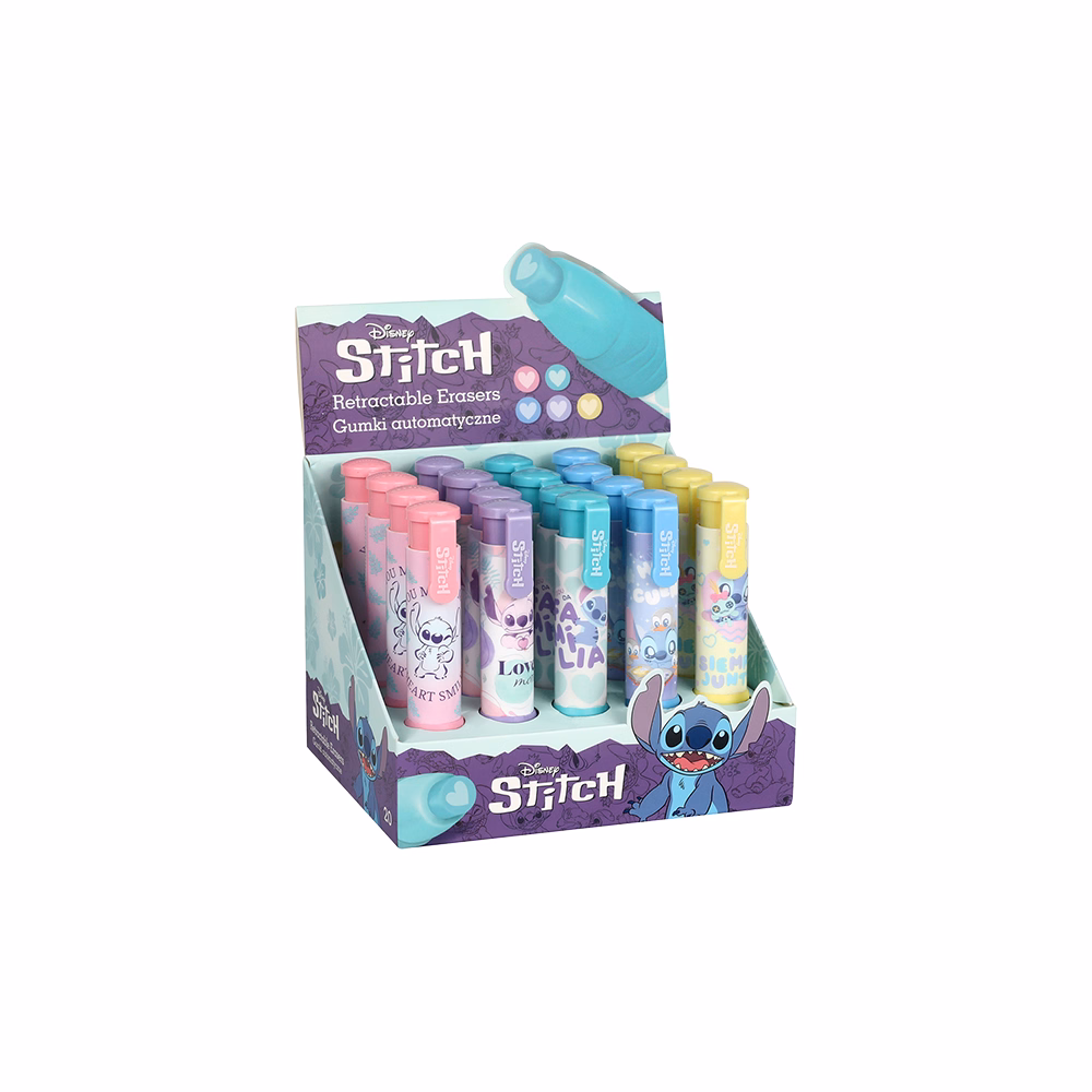 Radír COOLPACK Lilo és Stitch visszahúzható vegyes mintás