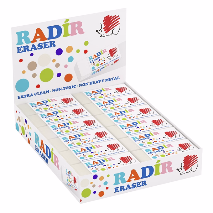 Radír ICO Süni 55x24 cm papírfogóval