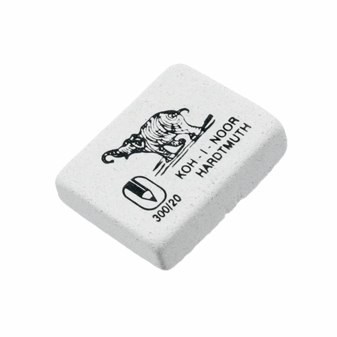 Radír KOH-I-NOOR 300/20 elefánt 45x31x12mm