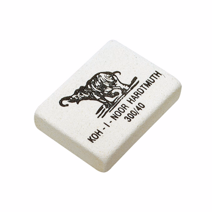 Radír KOH-I-NOOR 300/40 elefánt 35.5x23x8mm
