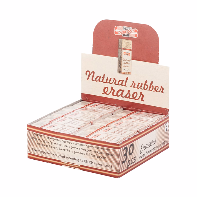 Radír KOH-I-NOOR 6891/30 natural elefántos papírtokos 57x21x11,5mm