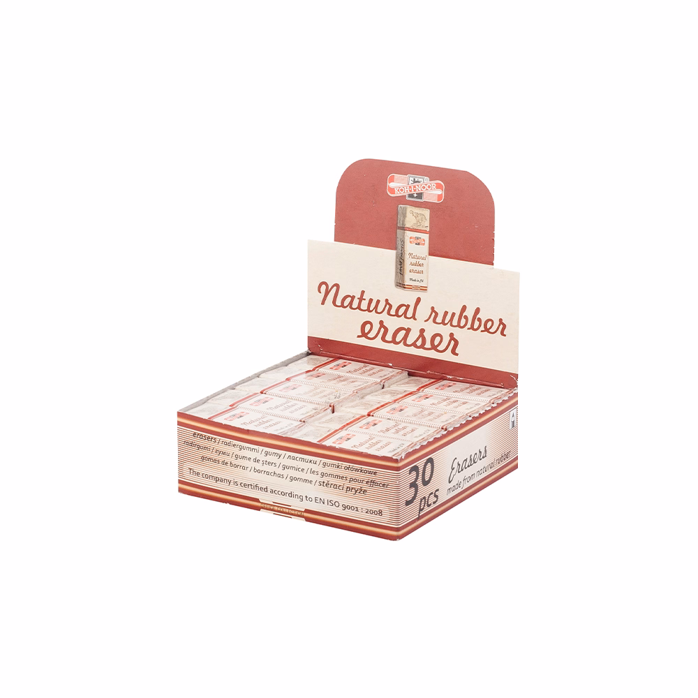 Radír KOH-I-NOOR 6891/30 natural elefántos papírtokos 57x21x11,5mm