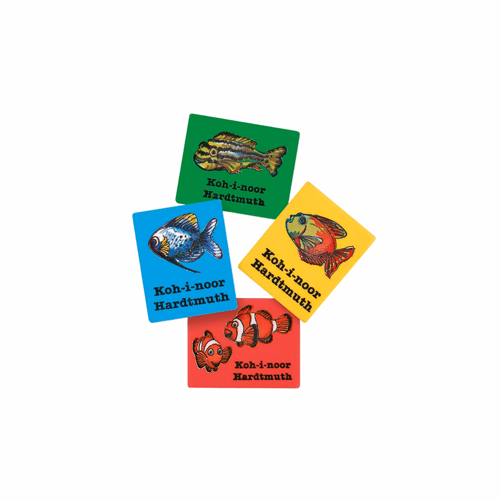 Radír KOH-I-NOOR halak 35.5x28.5x10mm