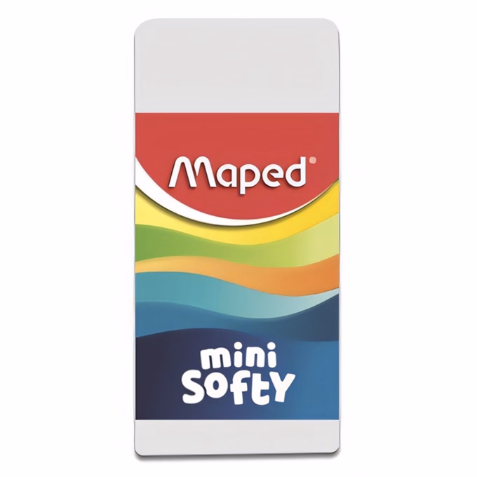 Radír MAPED Mini Softy  papírtokos 40x17x18mm